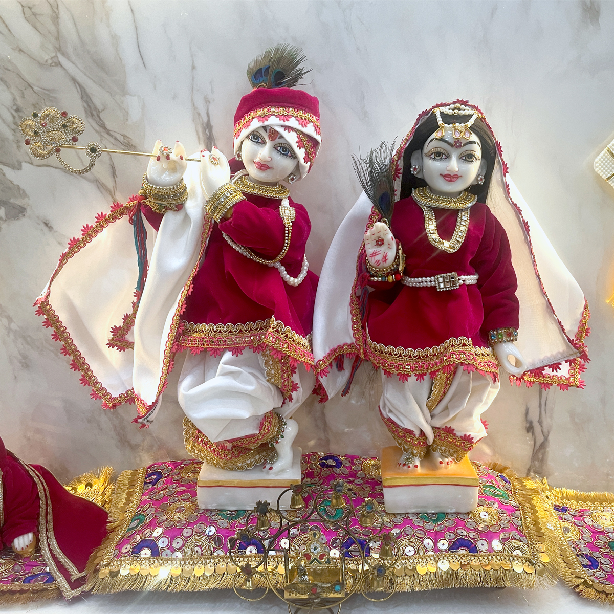 Madhur Bhakti Shringar Radha Krishna Poshak