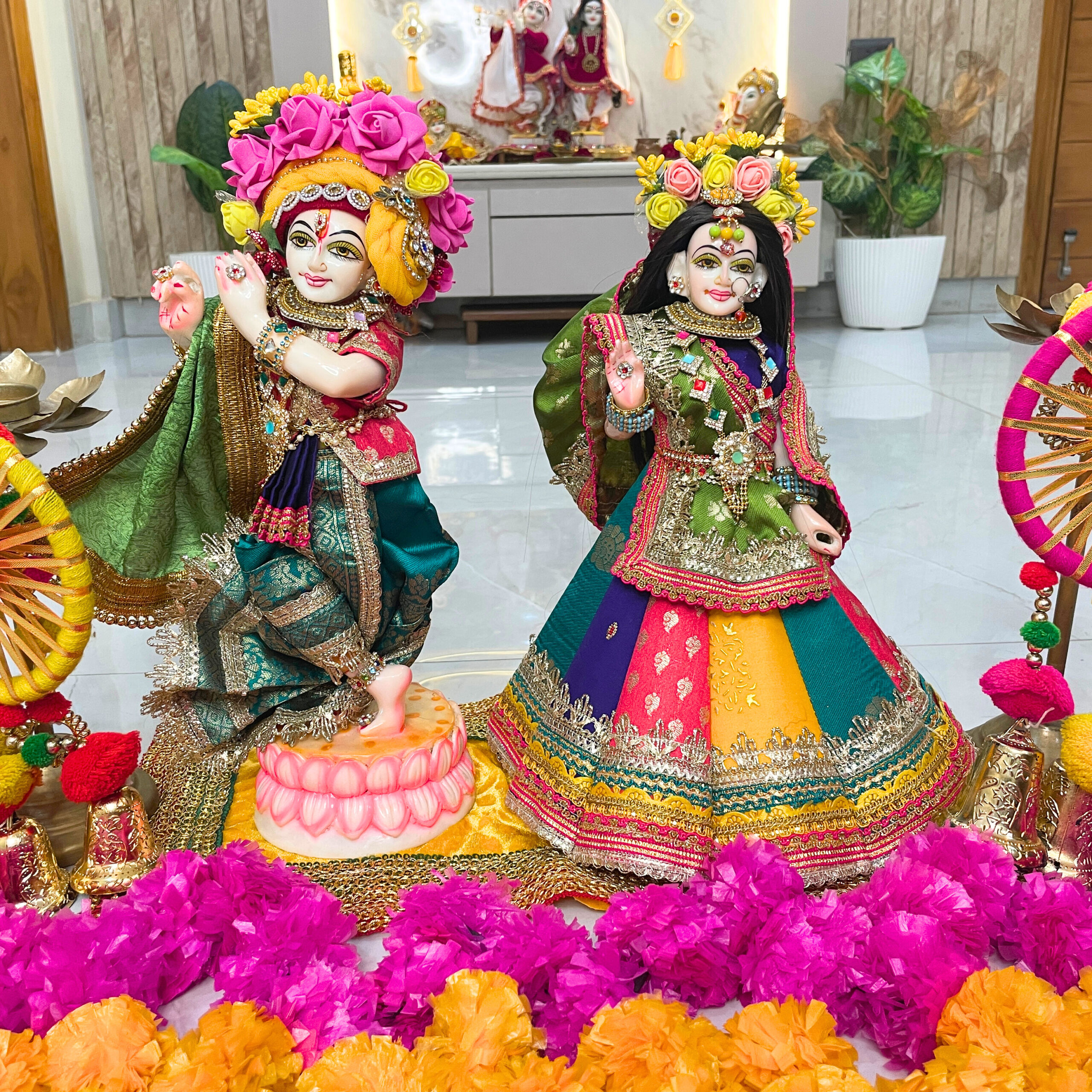 Pushp Madhur Leela Radha Krishna Poshak