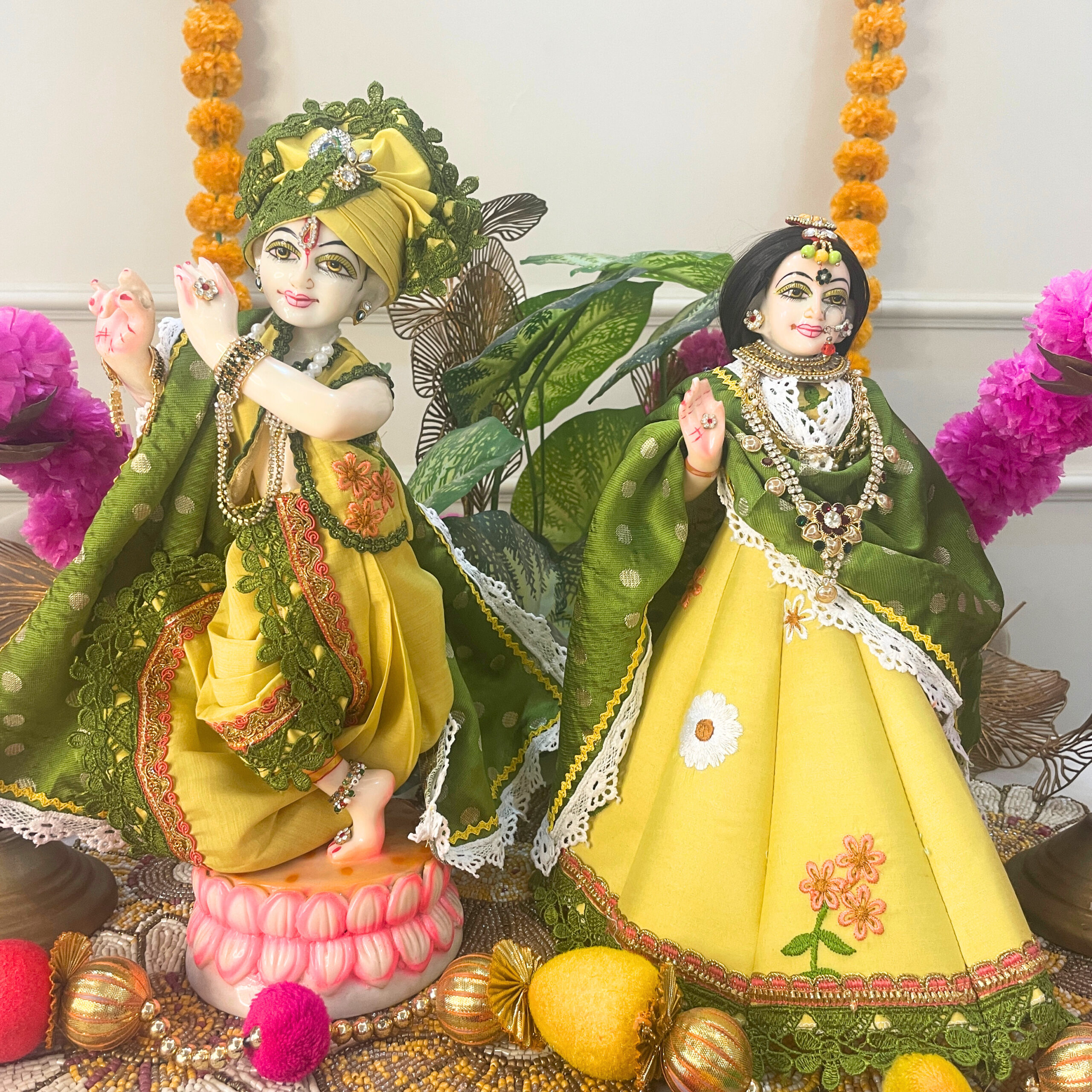Vrindavan Chanderi Radha Krishna Poshak