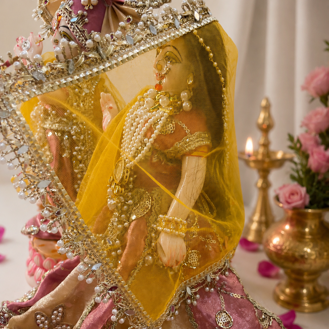 Gulab Madhuri Radha Krishna Poshak - Image 3