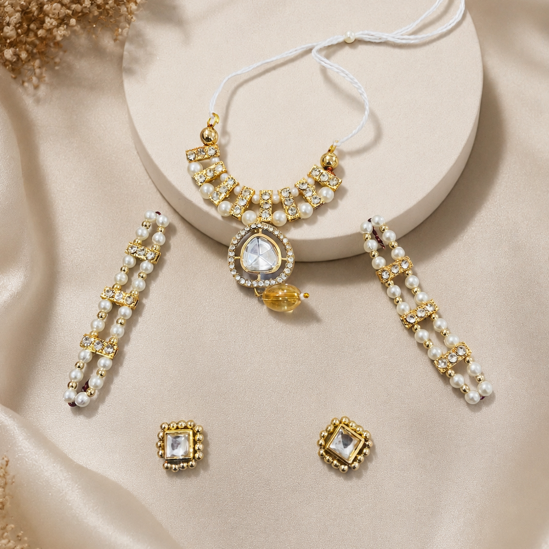 Divya Ratna Kundan Jewellery Set