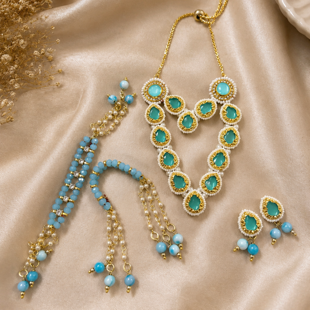 Neel Manjari Divine Alankar Set