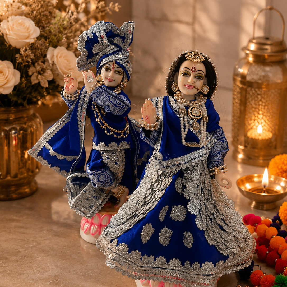Neelam Ras Leela Radha krishna Poshak