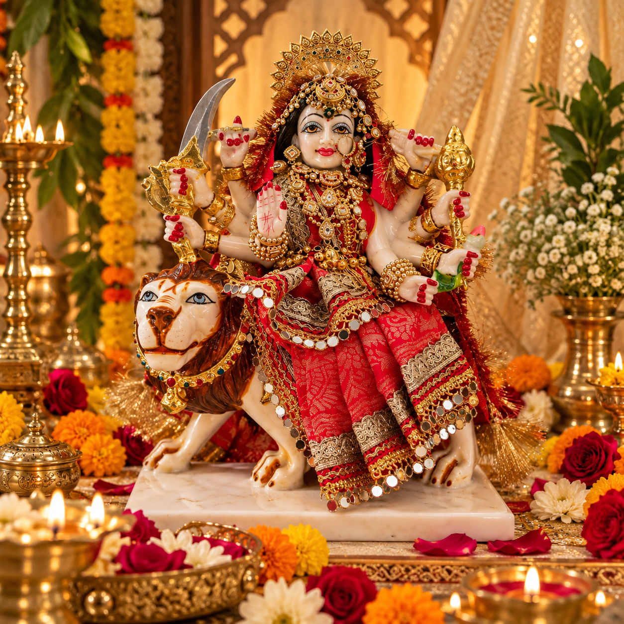 Rajrajeshwari Devi Shringar